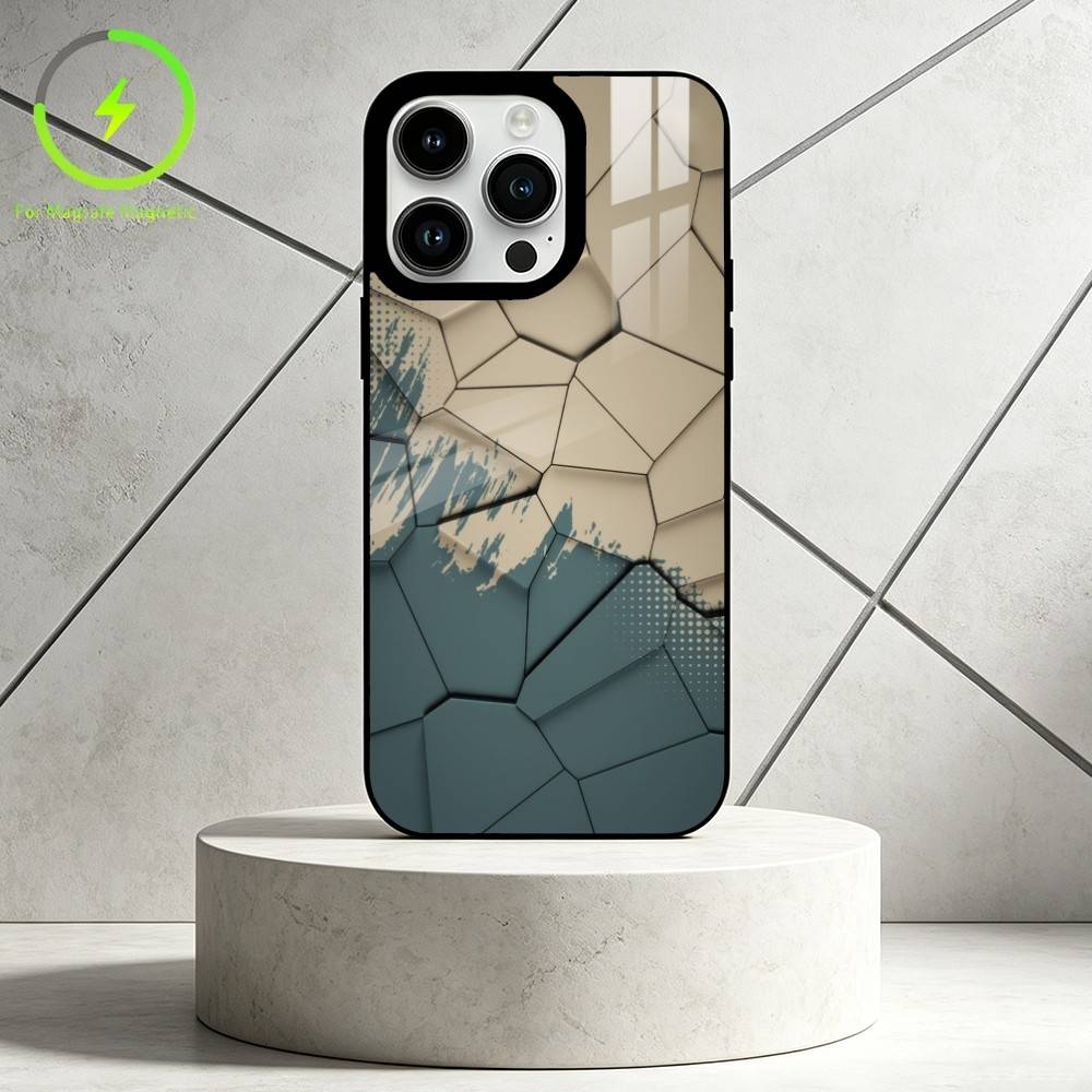 

M-Modern abstraction Phone Case For iPhone 17 16 15 14 13 12 Pro Max Plus for Mirror Wireless Magnetic Cover iPhone17Pro