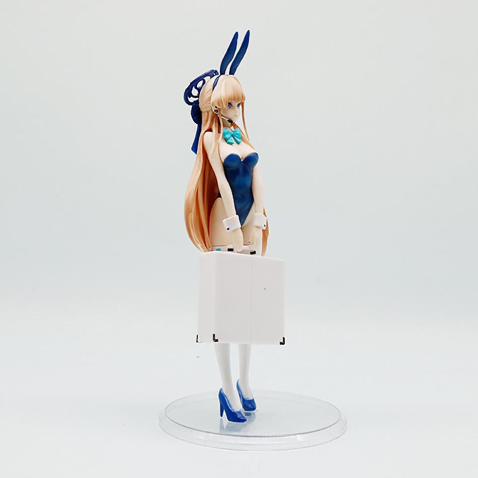 23cm Hot Game Blue Archive Height Bunny Girl Gk Model Of Sexy And Beautiful Girl Ornamental Collection Ornaments Toy Gifts Premium Quality