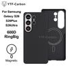 YTF-carbon Luxury Real Kevlar Case for Samsung Galaxy S26 Ultra/S26Plus/S26, Aramid Fiber Magnetic MagSafe Cover