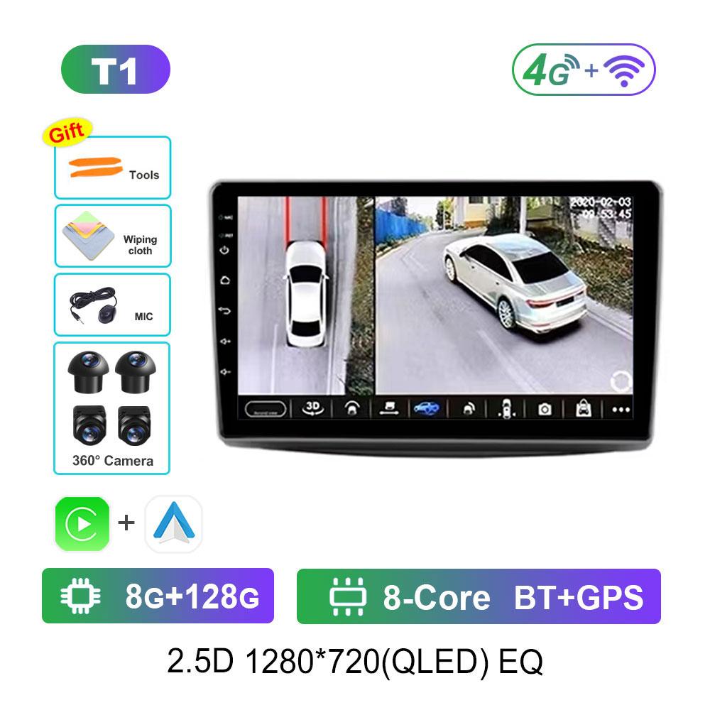 Car Audio Multimedia Player Navigation GPS Android 14 for Alfa Romeo MiTo 955 2008 - 2016 Touch Screen WiFi BT Head Unit 4G