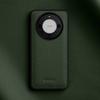 Melkco Genuine Cowhide Leather Case for Huawei Mate 60 Pro Plus Mate 60 Silicone Bumper Camera Protective Shockproof Back Cover