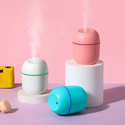 220ml USB Humidifier Atomizer Aroma Oil Diffuser Mute Air Humidifier with Night Lamp for Car Bedroom Cool Mist Sprayer