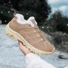 Large size winter velvet warm couple shoes new outdoor hiking shoes