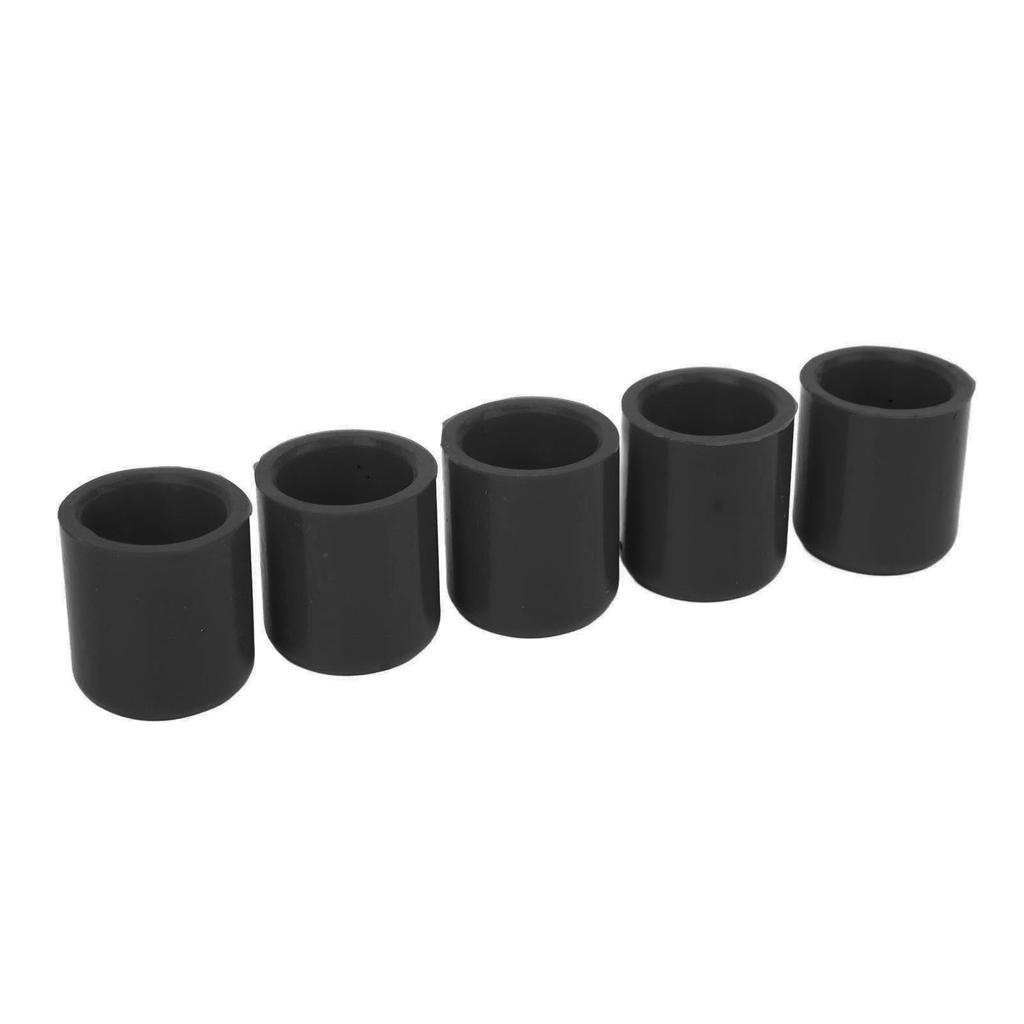 5 Pcs Intake Vacuum Hose Silicone Tube End Plug Cover Lanking Cap 25mm Inner Diameter Universal Fit for Car