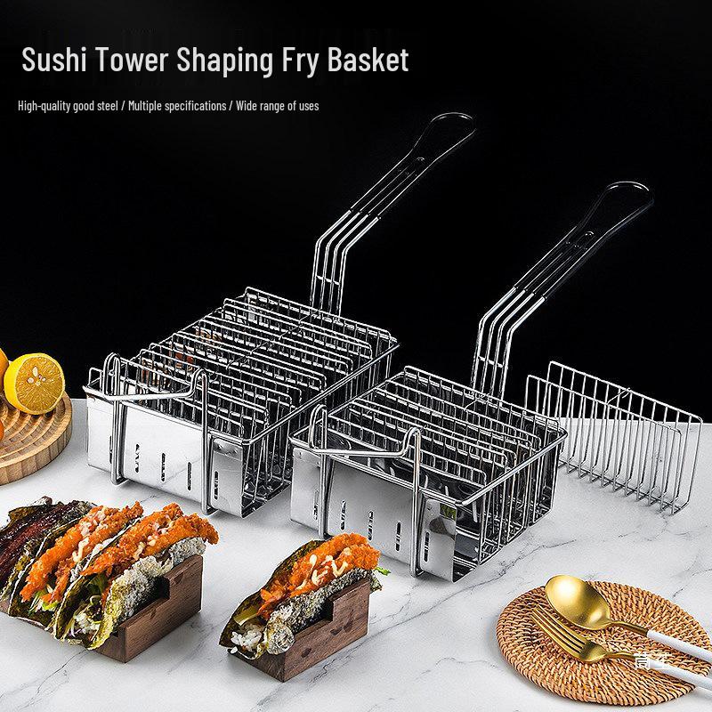 Sushi Tray U-Shaped Solid Wood Nori Holder - Creative Japanese Cuisine Plating Dish for Hand Roll and Taco Presentation