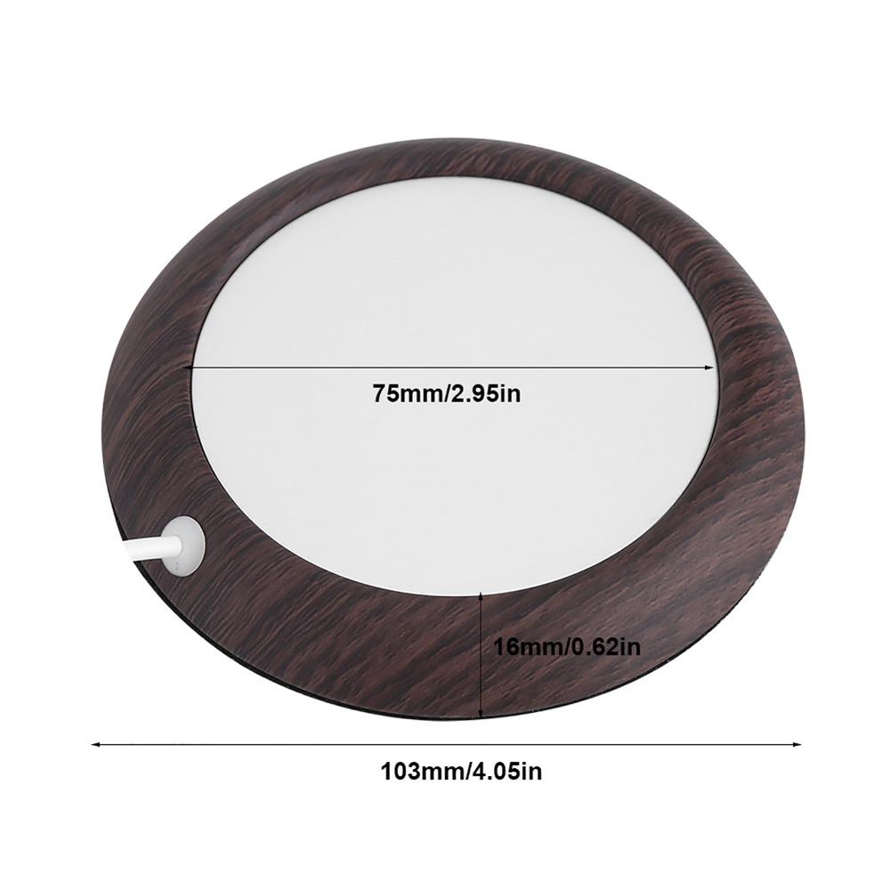 USB Powered Heating Coaster 55 Degree Coffee Heater Compact Design Gift Set  Tea Warming