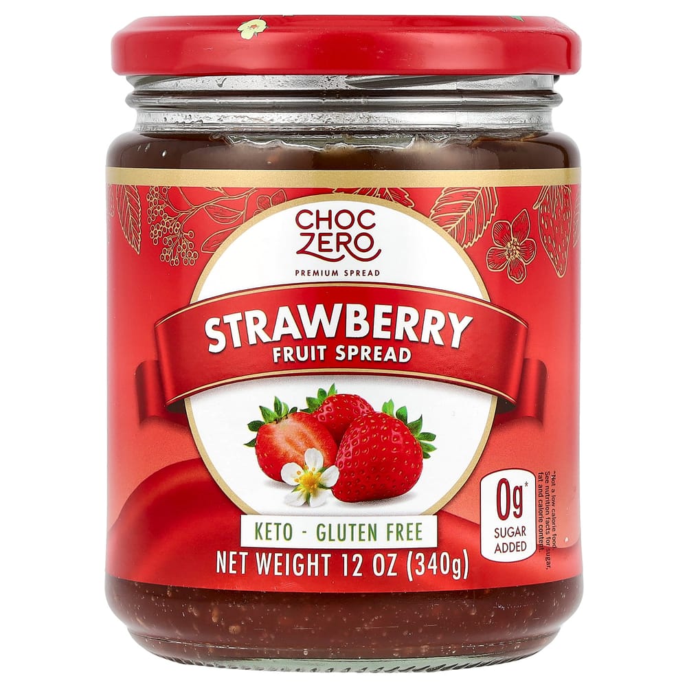 ChocZero Keto Strawberry Jam 340g (12oz)