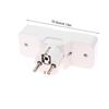 Portable Wall Power Outlet European British Plug Adapter Socket Converter With Switch Universal UK EU 10A 250V Extension Socket