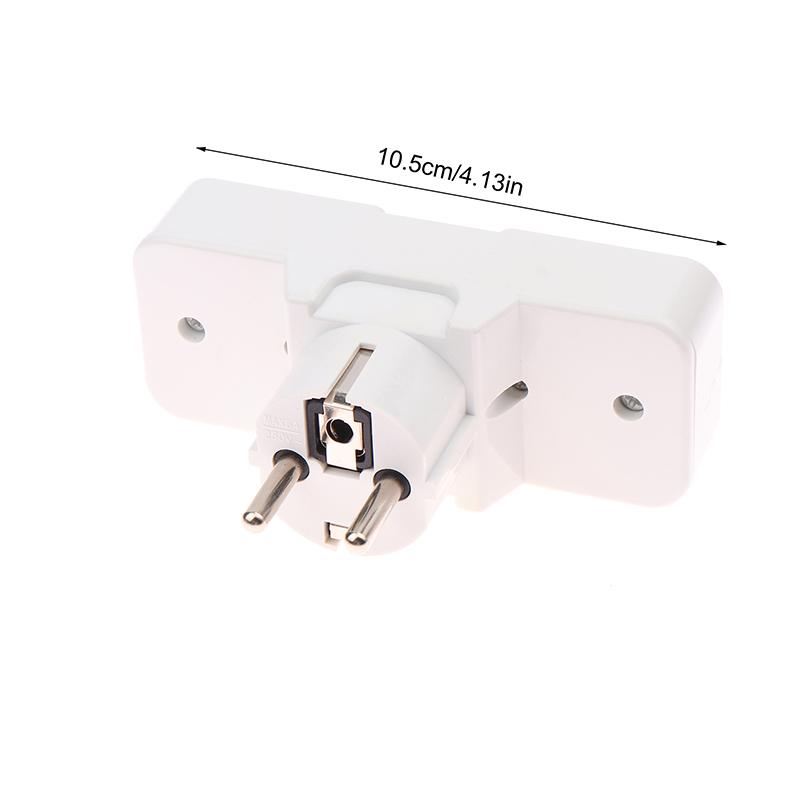 Portable Wall Power Outlet European British Plug Adapter Socket Converter With Switch Universal UK EU 10A 250V Extension Socket