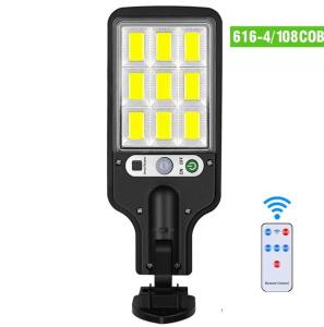 

Solar powered outdoor courtyard lights, road human body sensing integrated LCOB household solar street lights, wall lights 11-15W