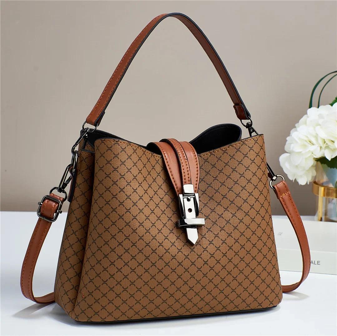 

Новое поступление уличная мода женская сумка через плечо досуг трендовая сумка-ведро PU принт женская сумка 24CM 11CM 20CM жёлтый