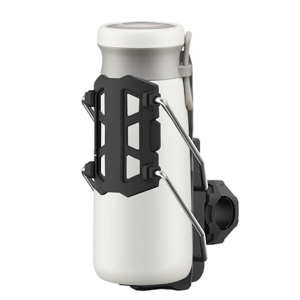 Bike Water Bottle Holder Automatic Clamp Adaptive Drink Cage 360 Degree Rotatable Adaptive Cupholder For Bicycles Road Bikes