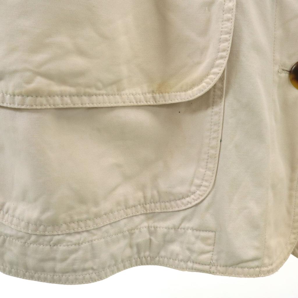 LANDS' END 90er Jahre Alter Overall XL Elfenbein Damen Gebraucht
