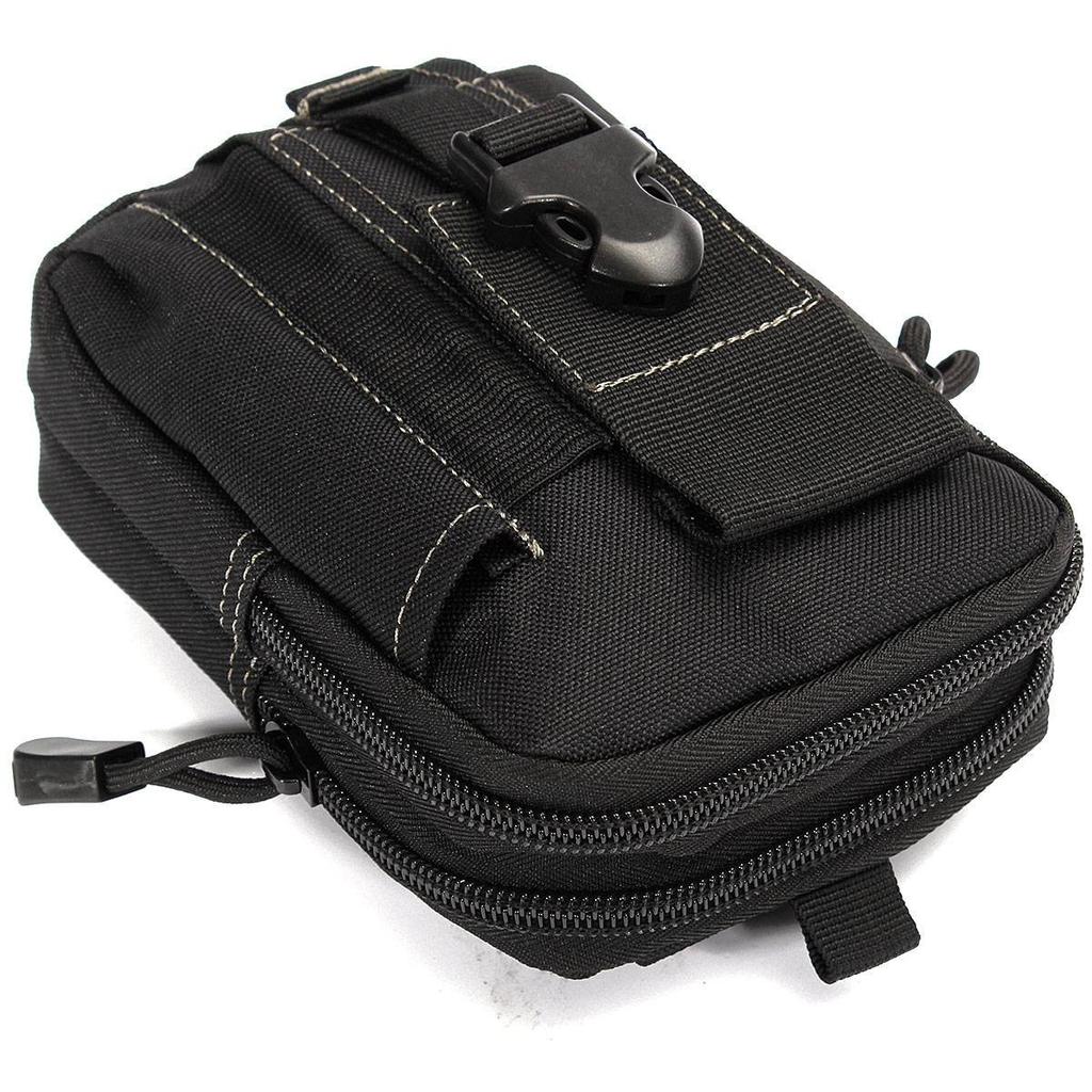 AYPPRO Tactical Camouflage Waist Bag Mobile Phone Saddlebag for Hiking Riding Camp Convenient Mobile Access