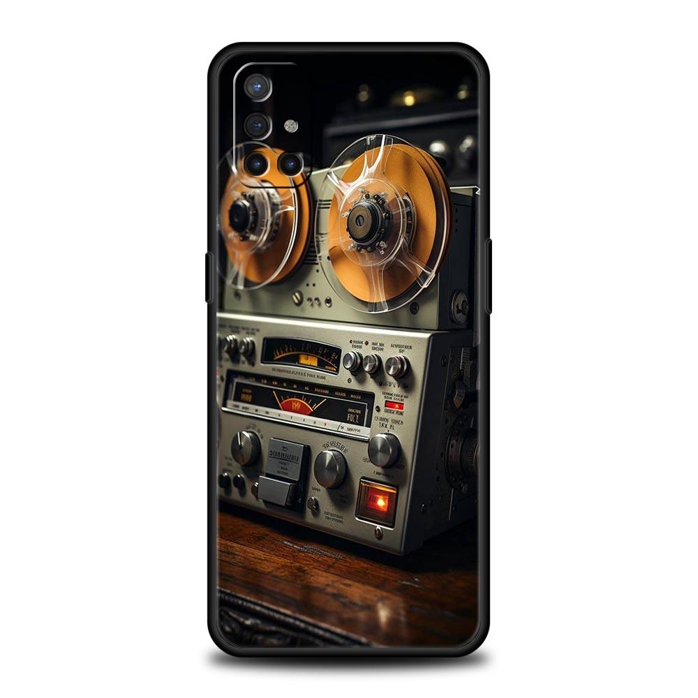 

Phone Case For Oneplus 13R 13 12 10T 11 R10 Nord N100 N200 N10 9 9R CE 2 3 Z Pro Lite 5G Soft TPU Cover Retro Recording Device Nord N10 5G
