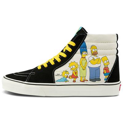 הסימפסונים X ואנס Sk8 Hi 'משפחת הסימפסונס 1987 2020' Vans VN0A4BV617E