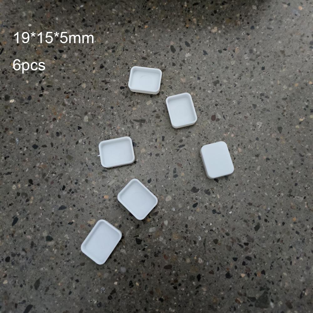 White/Transparent Color Portable Mini Watercolor Paint Box  Student Painting