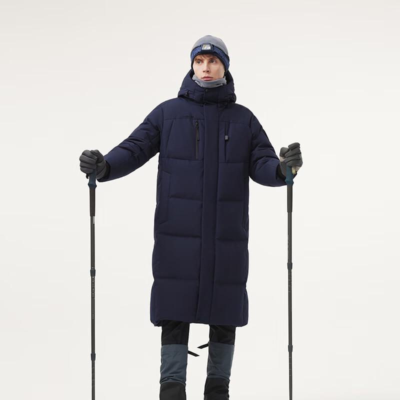 Tanboer Unisex Extreme Cold Long Puffer Down Jacket TEF560819A