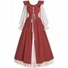 Cosplay Vintage Jurken Dames Halloween Carnaval Kostuum Verkleed Fee Ierland