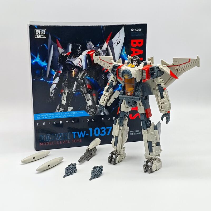 IN STOCK TW1037 Blitzwing KO SS65 Transformers Bumblebee Movie Series Action Figure Alloy Deformation Robot F-4 Fighter Model To