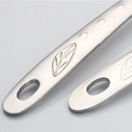 Suppenkelle, antihaftbeschichtet, ergonomisch, Edelstahl, Schleifen, Polieren, Servieren, Suppenlöffel für Bäckerei