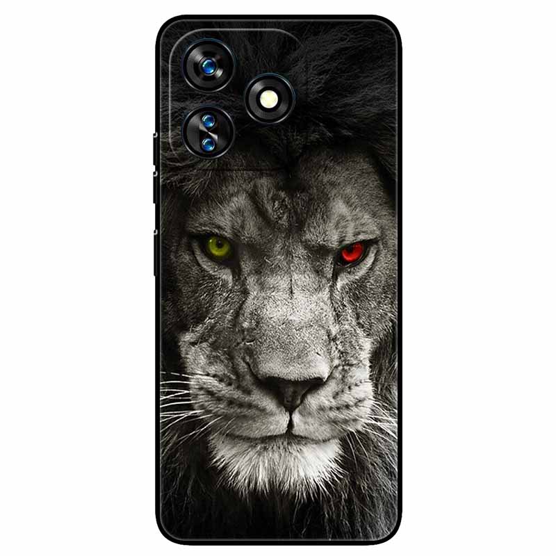 Чехол для Oukitel C51 6,8 Ударопрочный Силиконовый Животные Крутые Расписные Чехлы для Oukitel C51 C 51 Мультяшный ТПУ Чехол Защитный Capa Oukitel C51