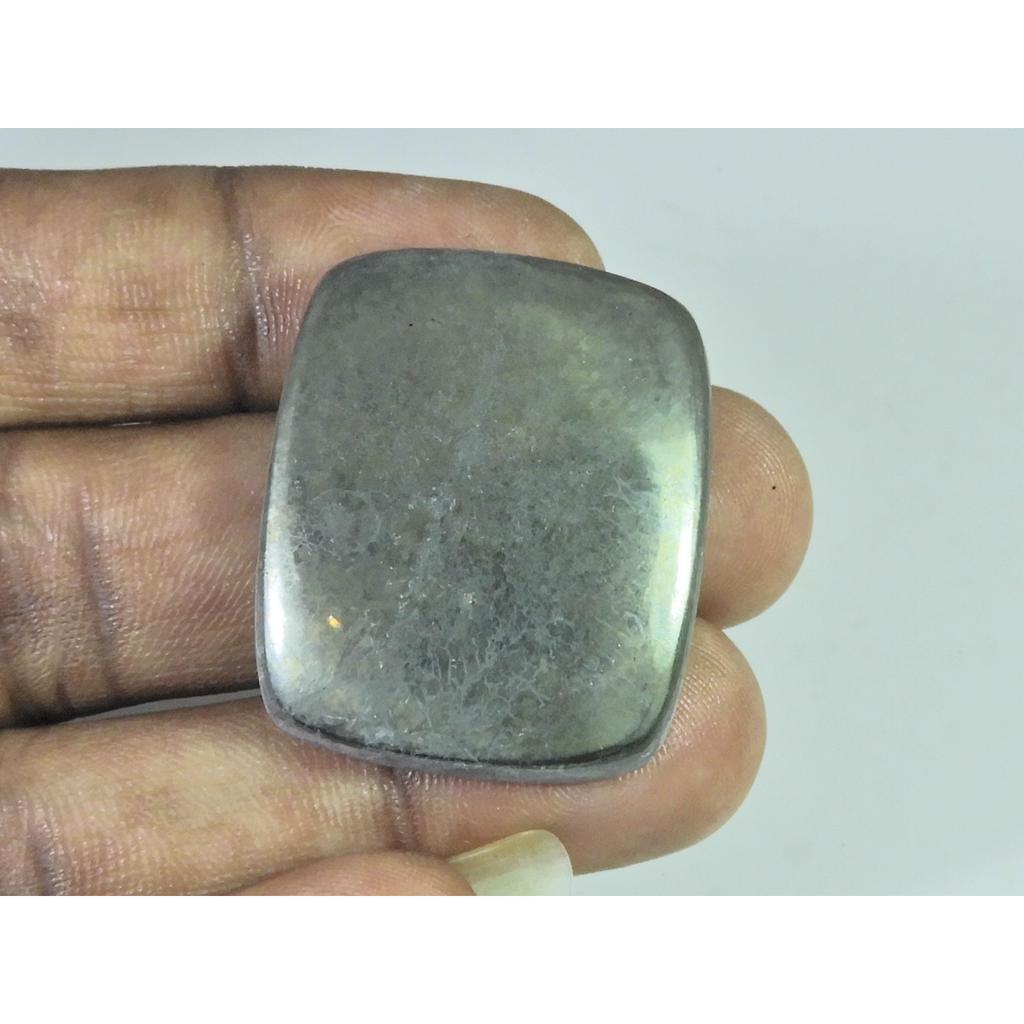 29X35X6MM Natural Apache Gold Pyrite Octagon Cabochon Loose Gemstone 130Cts. B-370