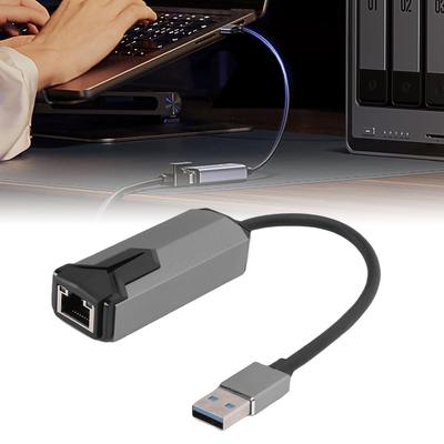 2.5G Wired Adapter 2500Mbps USB A 3.0 To RJ45 Ethernet Converter for Laptop and Desktop