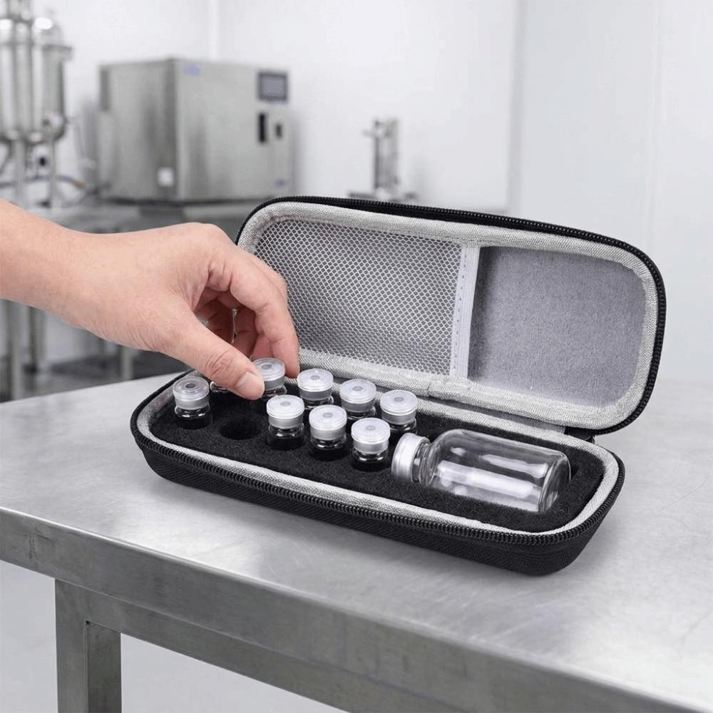 7/9/13 Slots Insulin Vial Protector 3/10ml Insulin Organizer Durable Essential Oil Case Outdoor