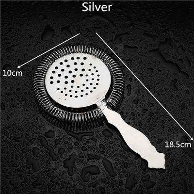 Bar Strainer Sprung Cocktail Strainer Stainless Steel Deluxe Strainer Bar Tools Barware