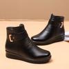 Women's Shoes Plush Women Ankle Boots Non Slip Keep Warm Snow Boots Winter Side Zip Women Boots Comfortable  De Mujer
