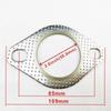 1Pc Universal Exhaust Flange Gasket High Temperature Reinforced Sealing Pad for Car Muffler Joint Replacement