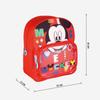 Mickey Mouse Red Satchel (25 X 30 X 12 Cm)