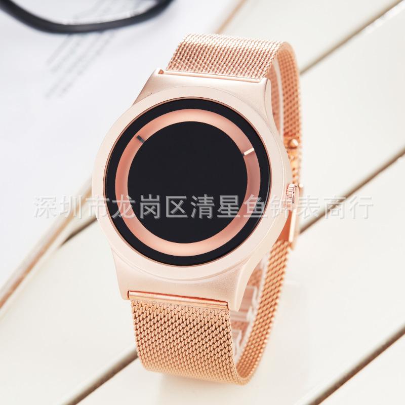 Rose Fashion Trend Casual Simple Creative Men'S And Women'S Watches Versatile Quartz Watches