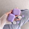Compatible with Apple AirPods 1/1 Gen Bluetooth Earphone Protective Case, Pro 1 Integrated Soft Shell, Purple Cute Cloud