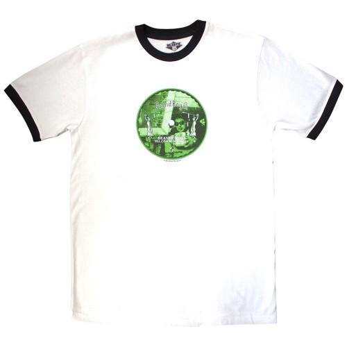 Beastie Boys Unisex Adult Record Label Back Print Ringer T-Shirt