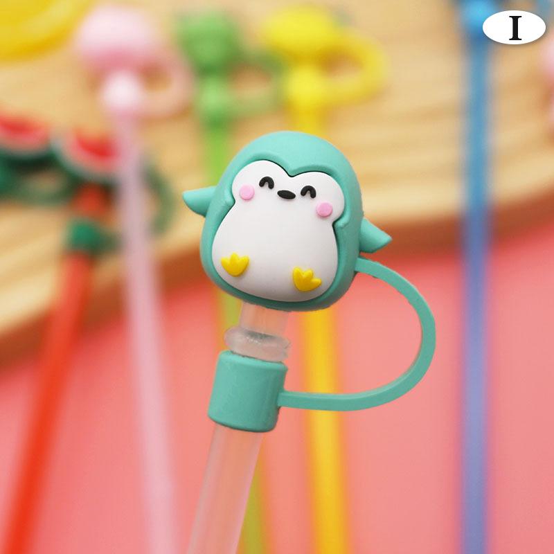 Silicone Material Dustproof Reusable Plugs Straw Cap Environmental Protection