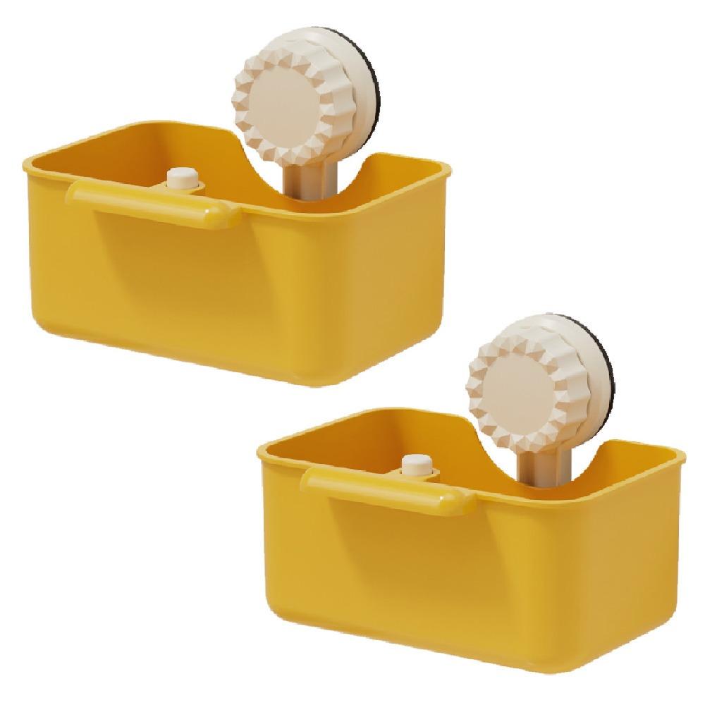 2Pcs Detachable Sink Strainer Basket Creative Fruit Washing Filter Rack Bathroom