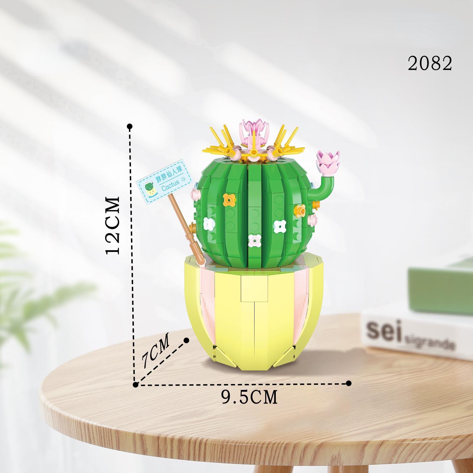 Сборка микрочастиц своими руками игрушечных горшков для посадки растений WL-2088 — фото 8