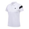 ANEW GOLF Women Ice Dots Incision Point Short T-Shirt_Wh