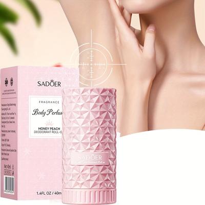 SADORER Perle Profumate per il Corpo Miele Pesca per Adulti - Deodoranti e Profumo a Lunga Durata, Deodorazione Estiva per le Ascelle, Controllo degli Odori per Uomini e Donne