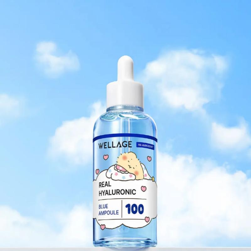 WELLAGE Real Hyaluronic Blue 100 Ampoule 75ml/150ml