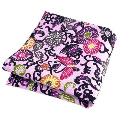 Kubakasaya Ryukyu Bingata Furoshiki (50cm) Okinawa Souvenir Bingata Small Furoshiki (Fuji)