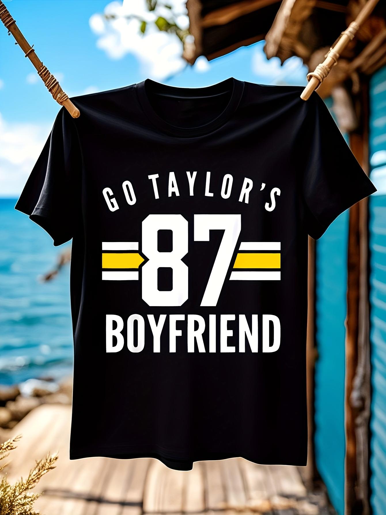 Go TaylorS Boyfriend Funny Tshirt Funny Football Tshirt -... XXXXL