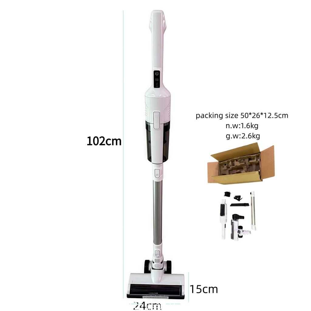 Wireless Handheld & Vertical Vacuum Cleaner: 22V Dual-Use for Car & Home 