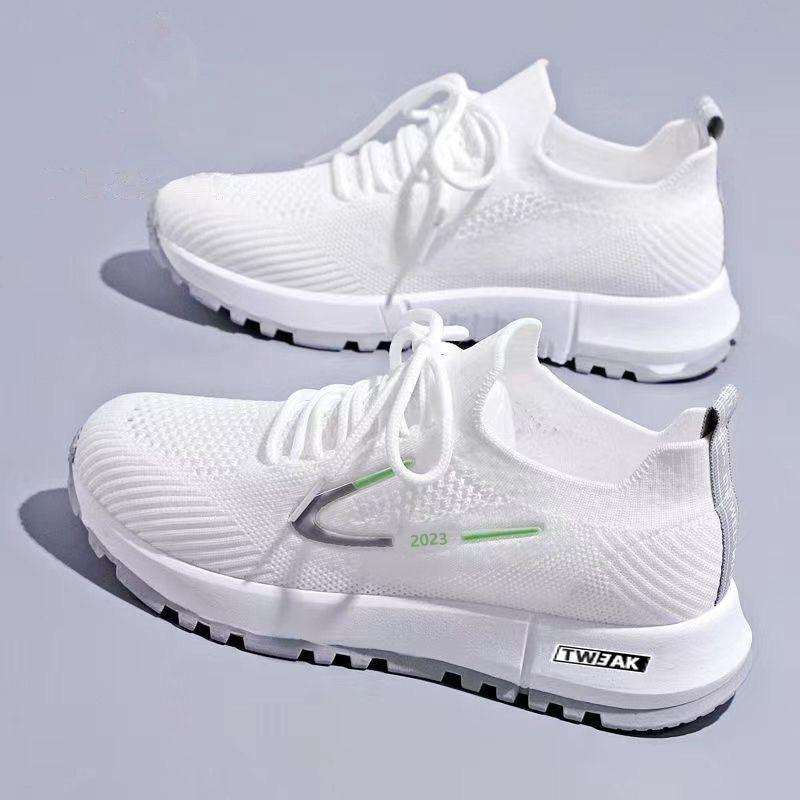Mesh breathable new summer thin fly-woven shoes lightweight soft-soled running shoes sneakers