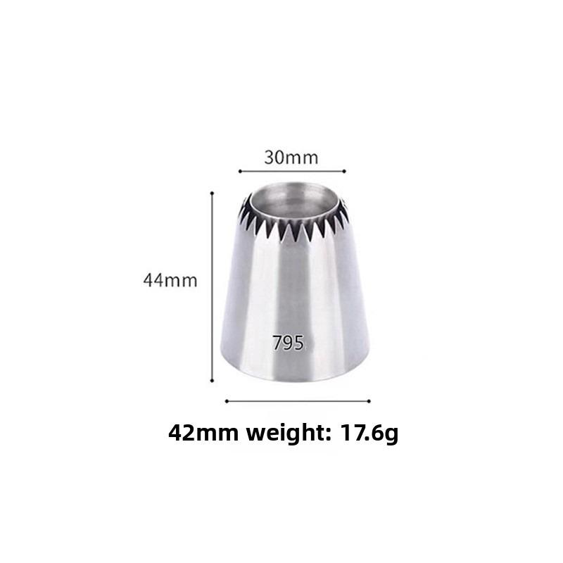 Stainless Steel Icing Piping Nozzle Cream Cake Decorating Pastry Tip Fondant Cake Tools Baking