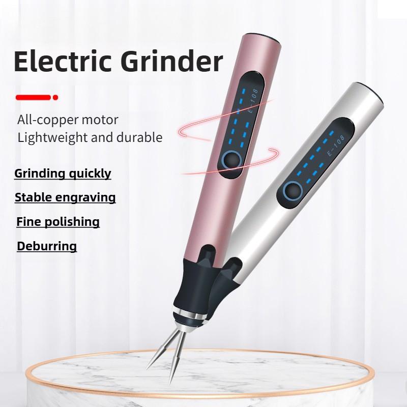 Small Electric Grinder 3-speed Adjustable Drilling Machine Handheld Electric Polishing Pen Carving Hardware Tools