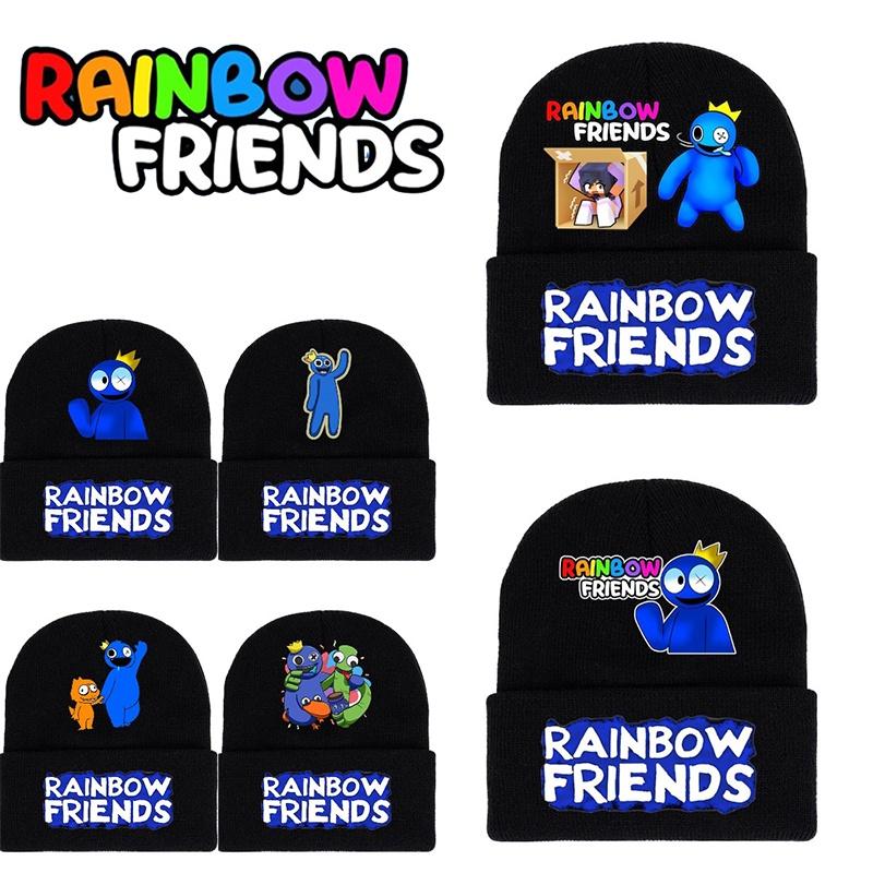 Roblox Rainbow Friends Strickmütze Weich und Warm Weihnachtsgeschenk für Männer und Frauen