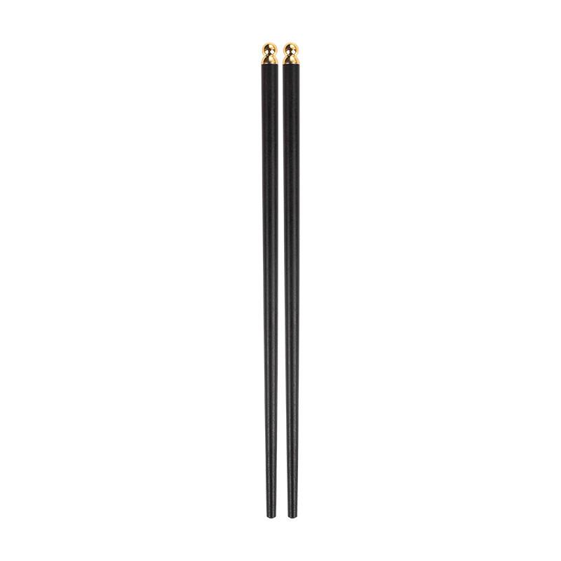 ZISIZ Ebony Wood Chopsticks Set